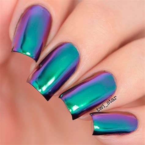 Conjuring Confidence: How Electric Blue Witchcraft Chrome Polish Can Boost Self-Esteem